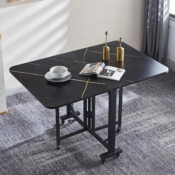 Foldable dining set in multiple colors