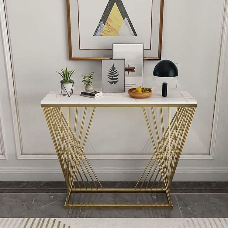 NArt38 - Marble Top Console