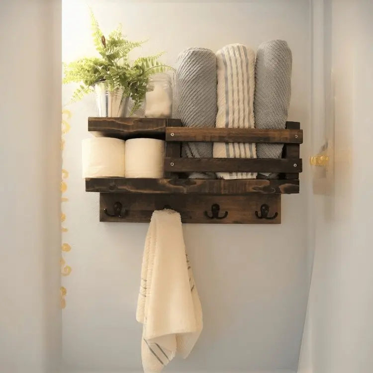 وحدة تخزين مع علاقة 15*55*28 سم - ROD120 - Homix