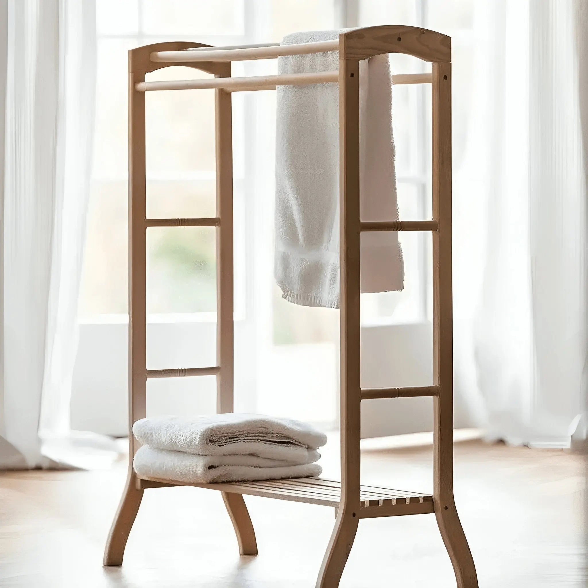 علاقة برف خشب عزيزي 45*80*120 سم - ROD128 - Homix