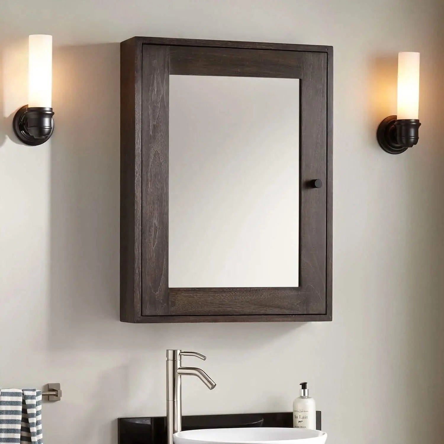 مرايا مع وحدة تخزين 50*15*70 سم - ROD30 - Homix