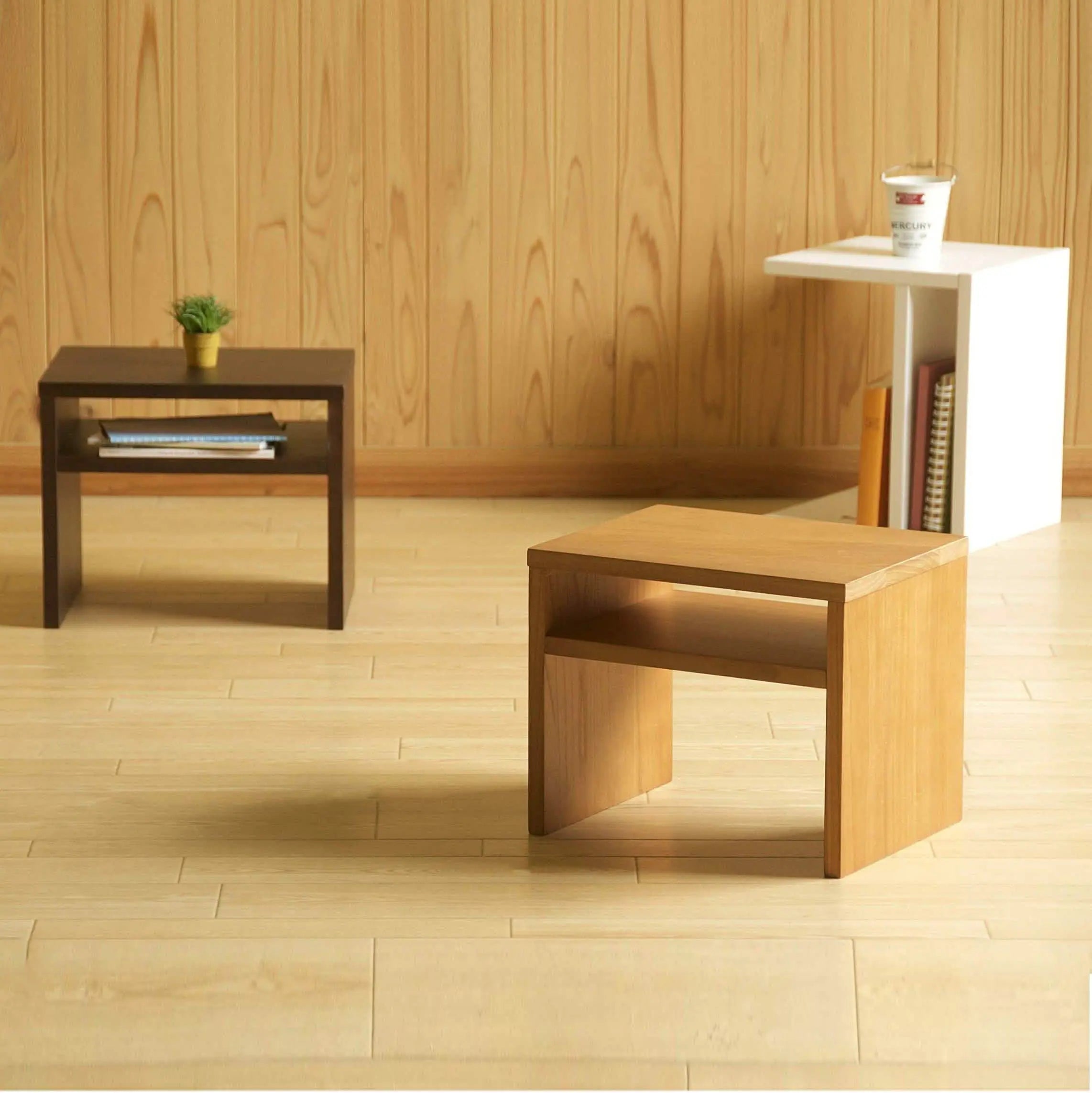 تسوق الأن من هومكس ترابيزة جانبية خشب كونتر 60*35*40 سم - ROD114 بأفضل سعر وأفضل جودة