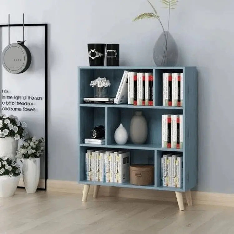 وحدة أرفف خشبية 90*30*111 سم - ROD336 - Homix