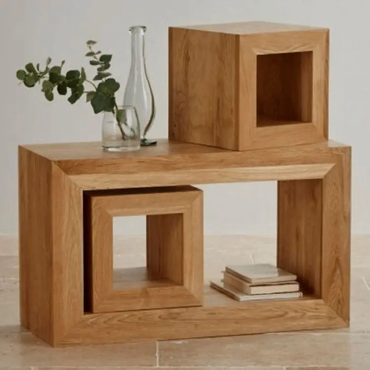 ثلاث ترابيزات متداخلة 90*35*50 سم - ROD90 - Homix
