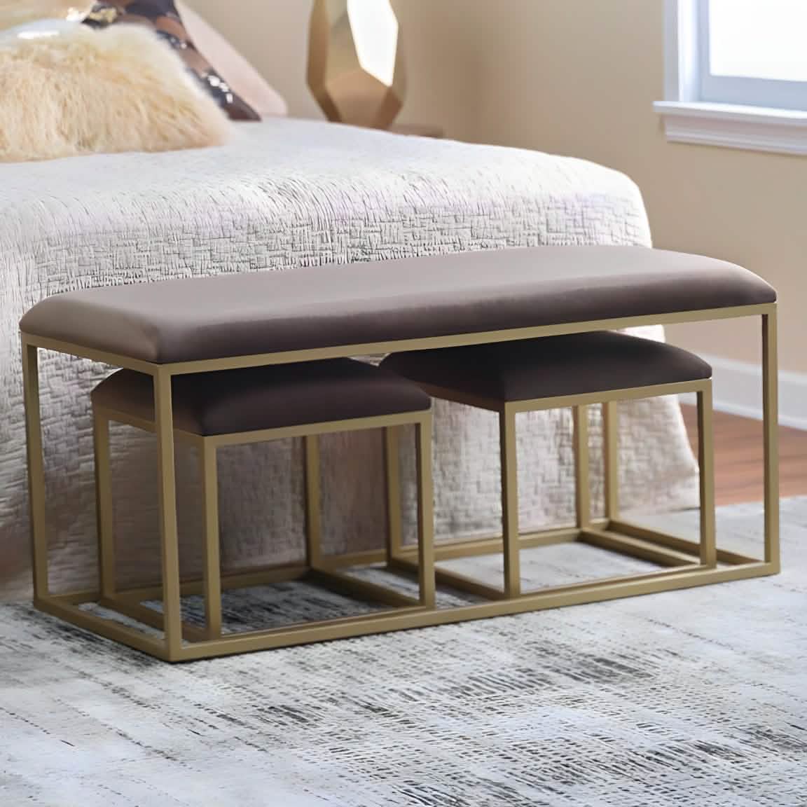 NArt223 - بانكيت معدن ذهبي