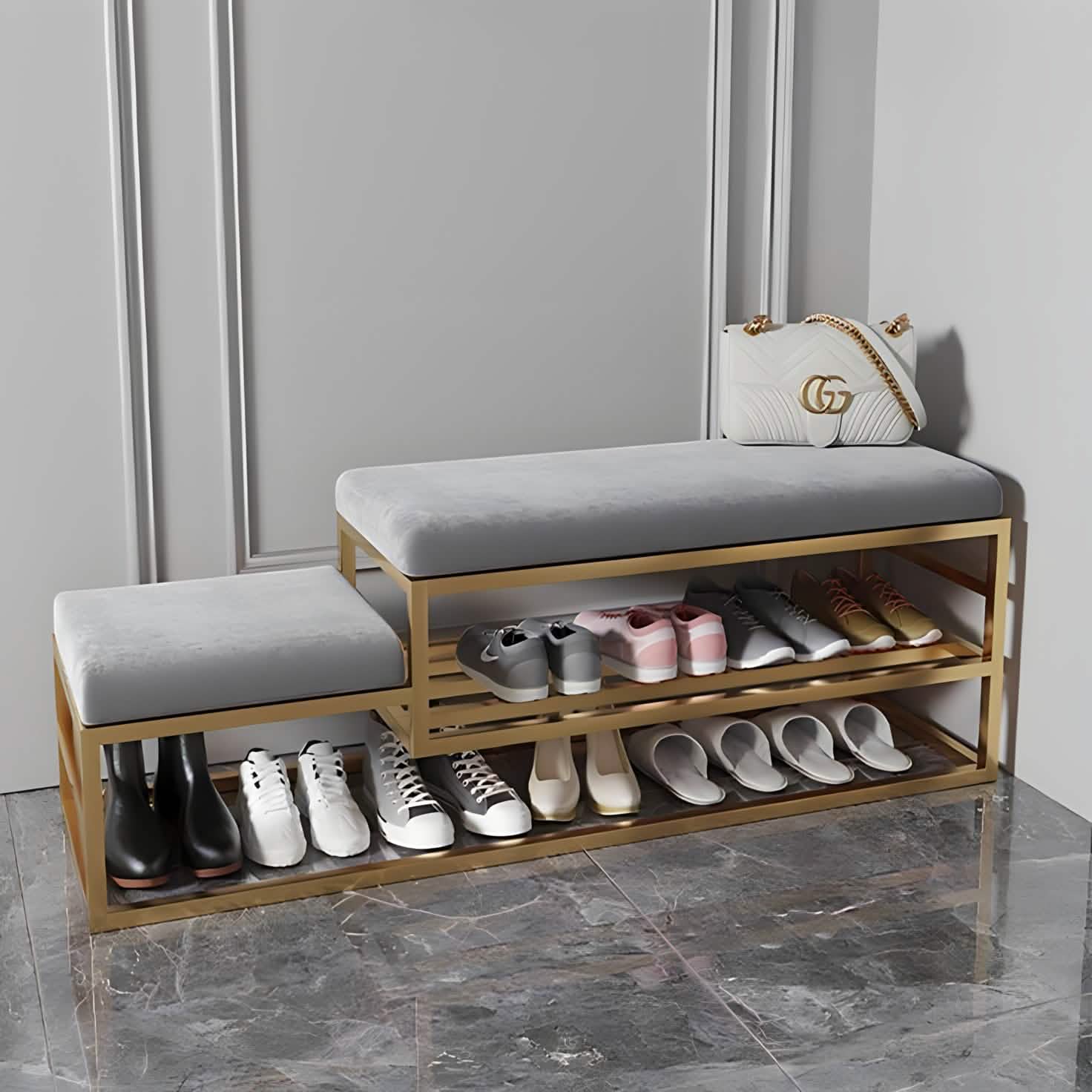 NArt228 - بانكيت معدن ذهبي