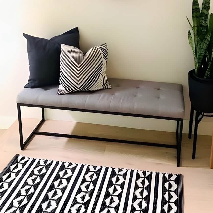 NArt229 - بانكيت معدن أسود