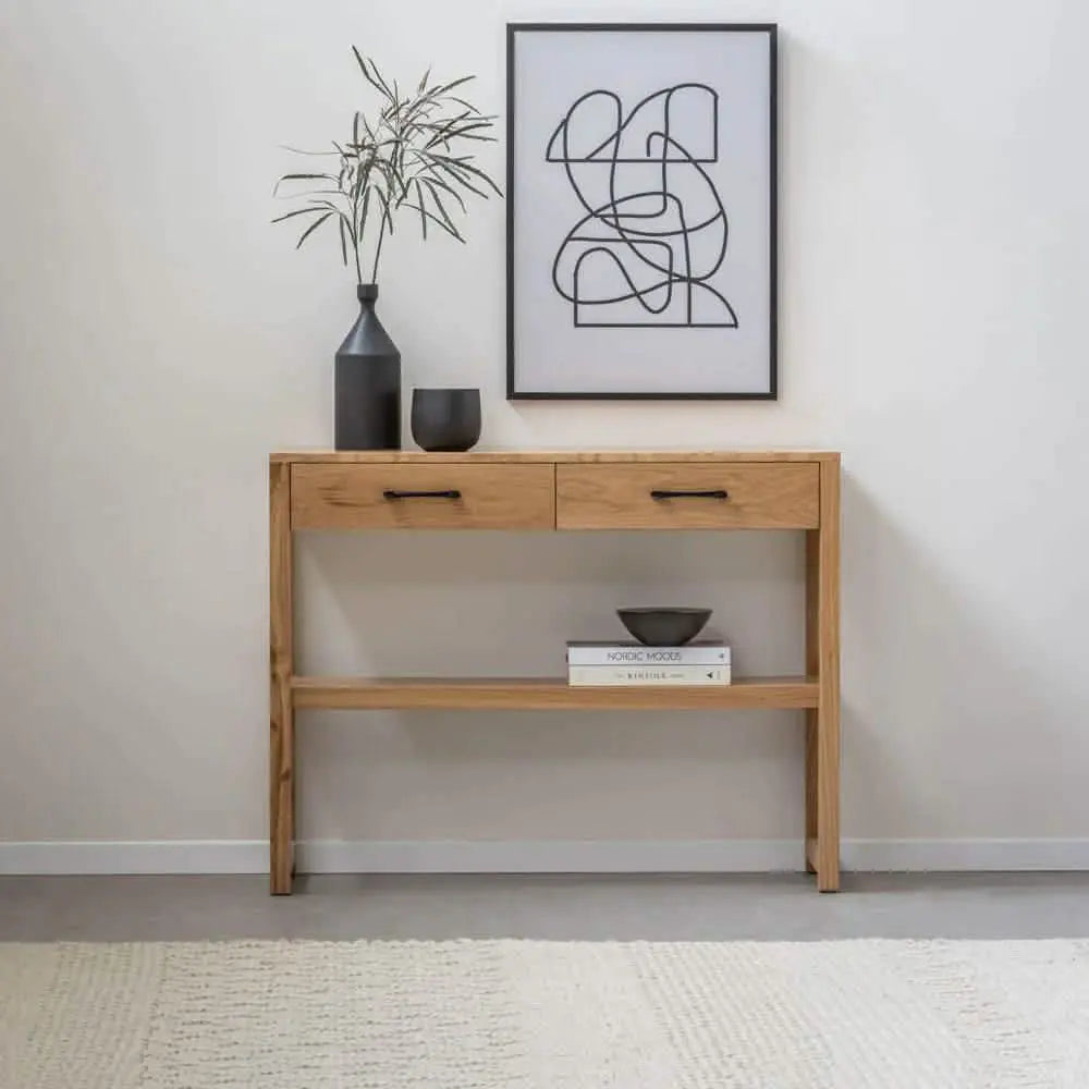 تسوق الأن من هومكس كونسول مع برواز خشب سويد طبيعي - ROD207 بأفضل سعر وأفضل جودة