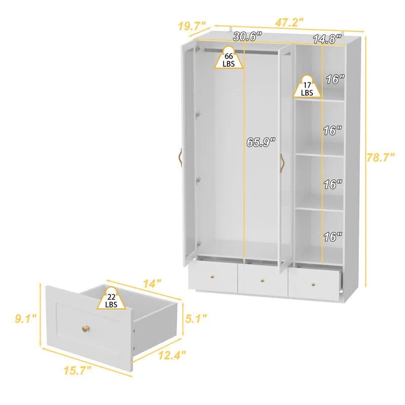 ART.W.AW9027 Wardrobe