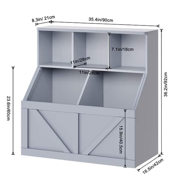 Children's room organizing unit