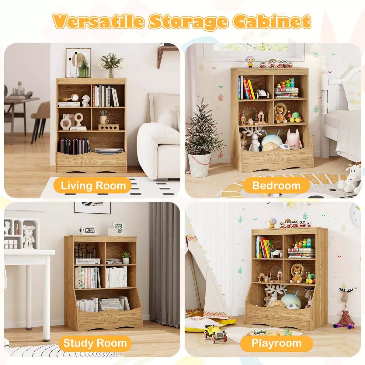Children's room organizing unit