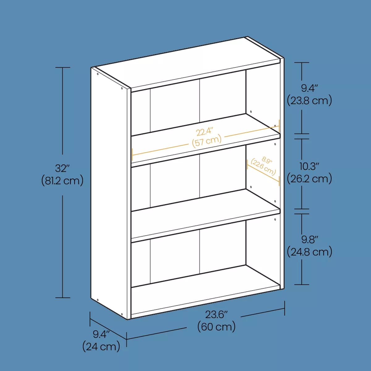 Children's room organizing unit