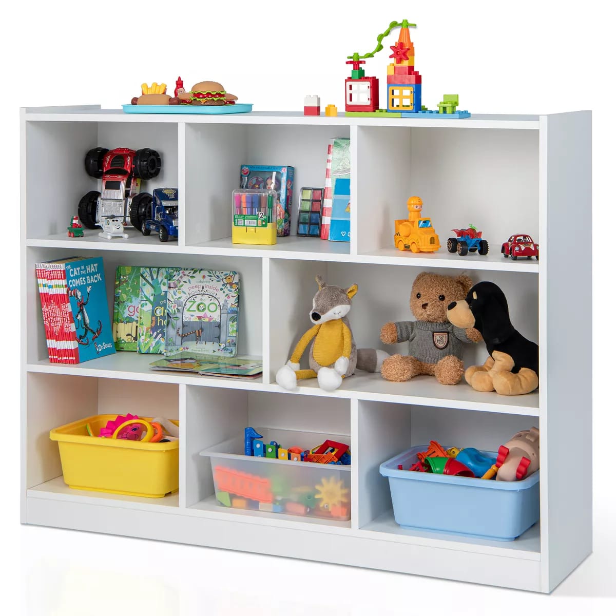 Children's room organizing unit