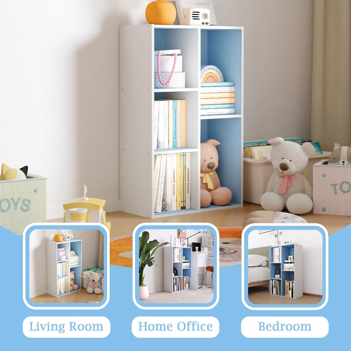 Children's room organizing unit