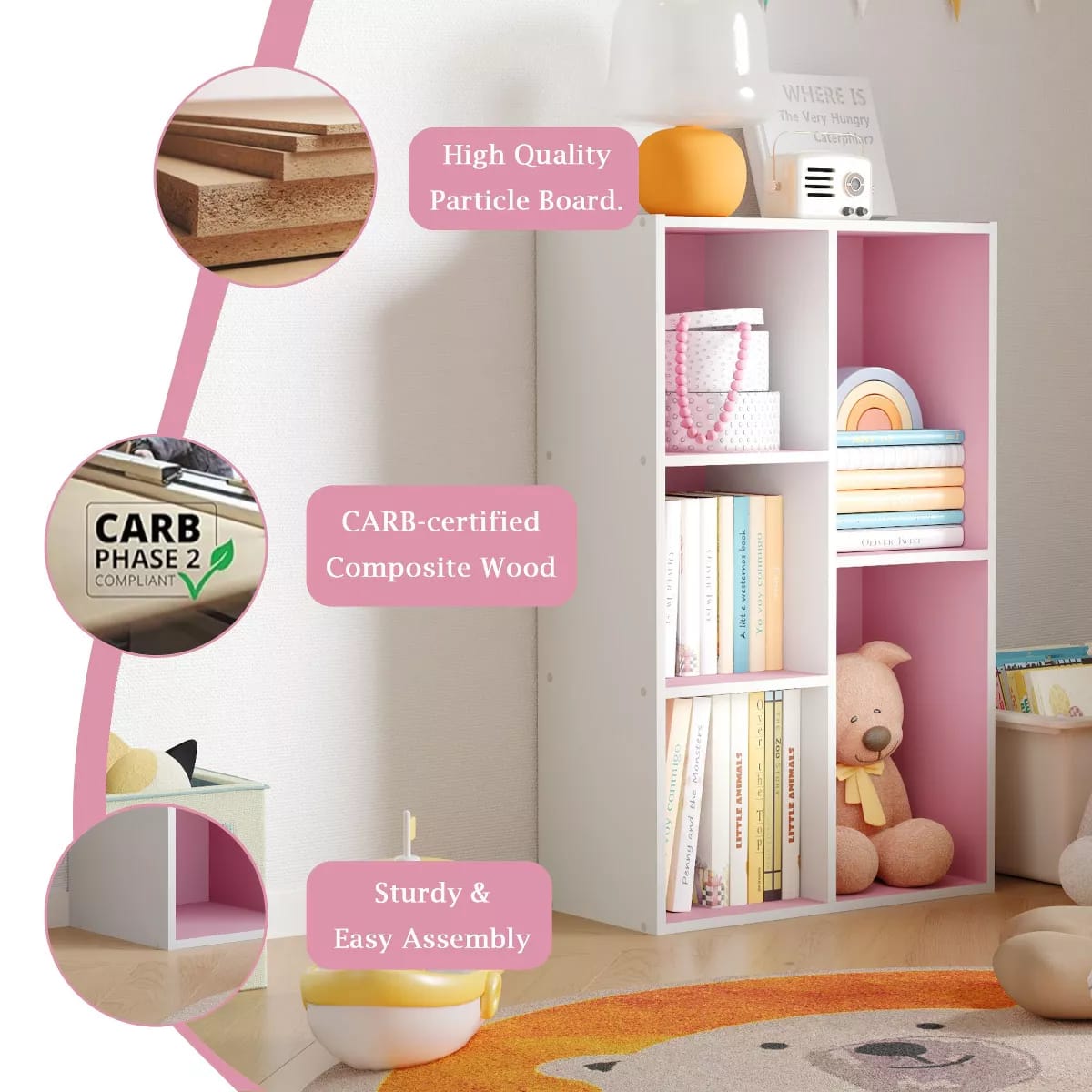Children's room organizing unit