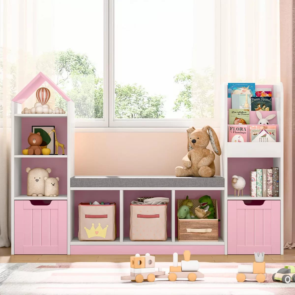Children's room organizing unit