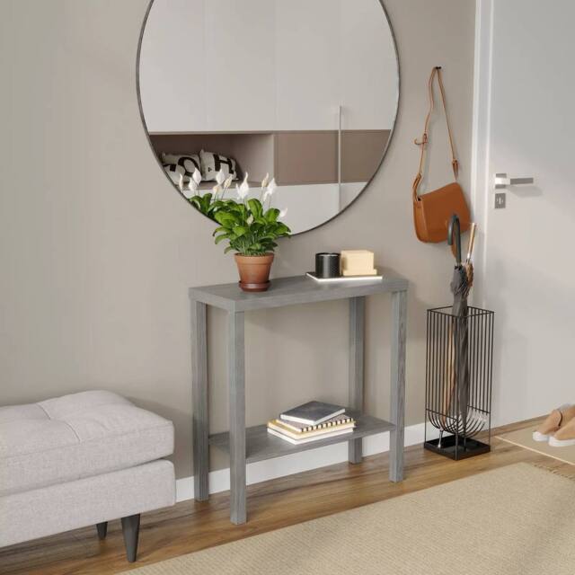 Natural Swedish wood console