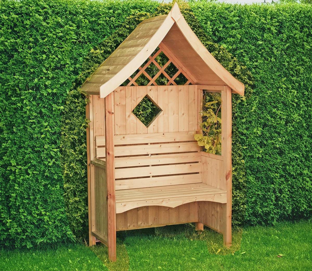 Outdoor garden seating