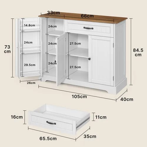 Kitchen side unit
