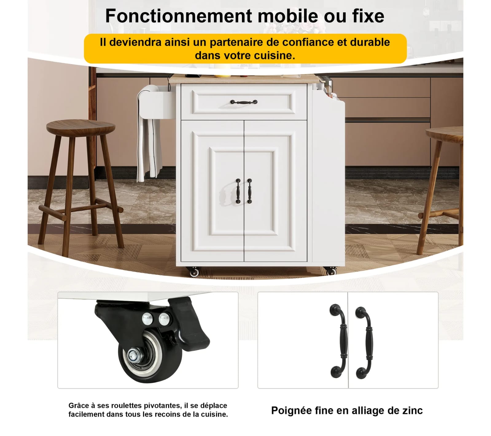 Kitchen side unit