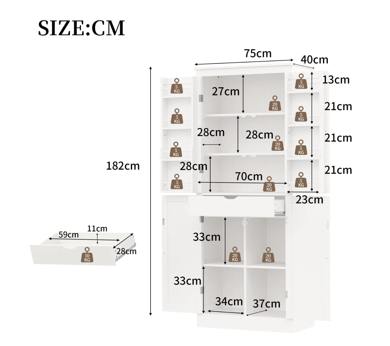 Kitchen Side Unit