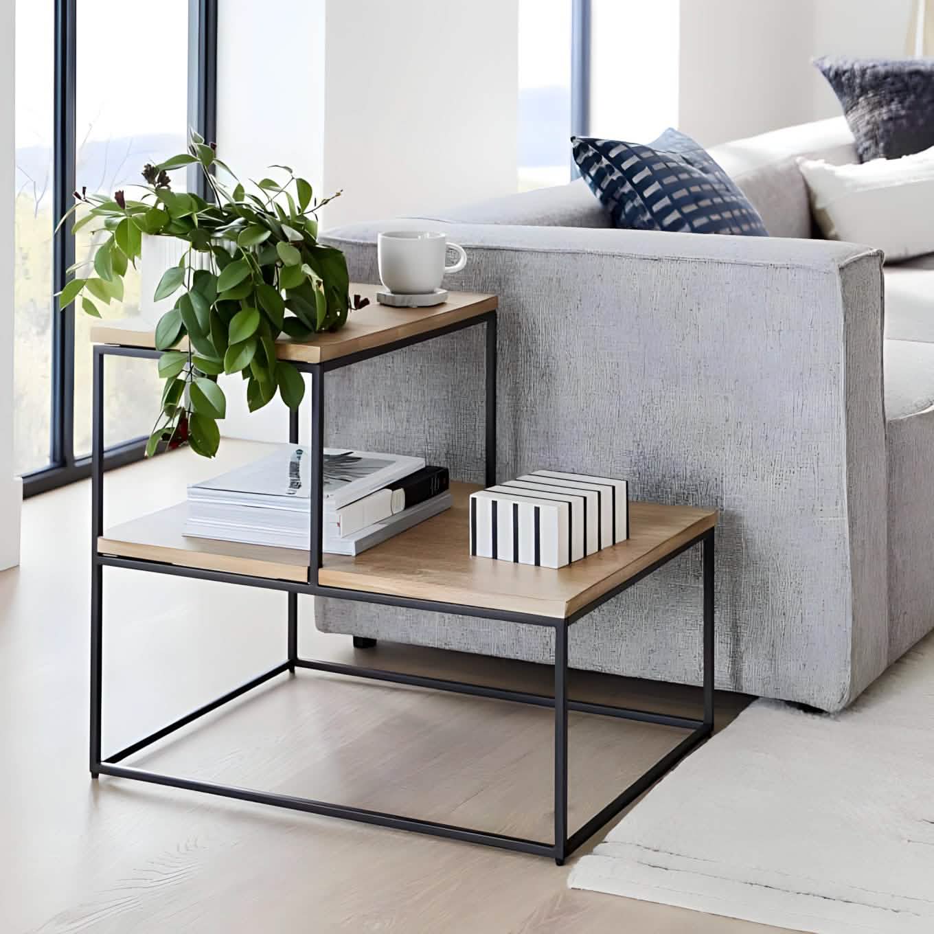 NArt181 - ترابيزة جانبية ام دي اف