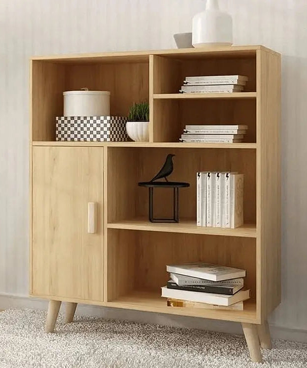 وحدة تخزين خشبية 100*30*120 سم - ROD330 - Homix