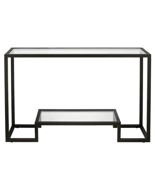 NArt125 - كونسول معدن بسطح زجاج