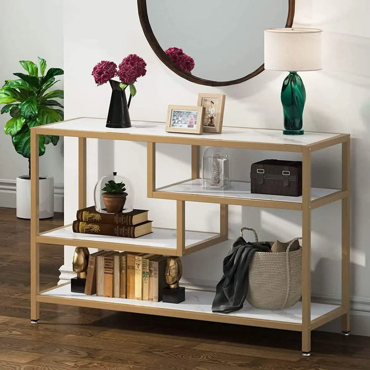 NArt106 - Marble Top Console 