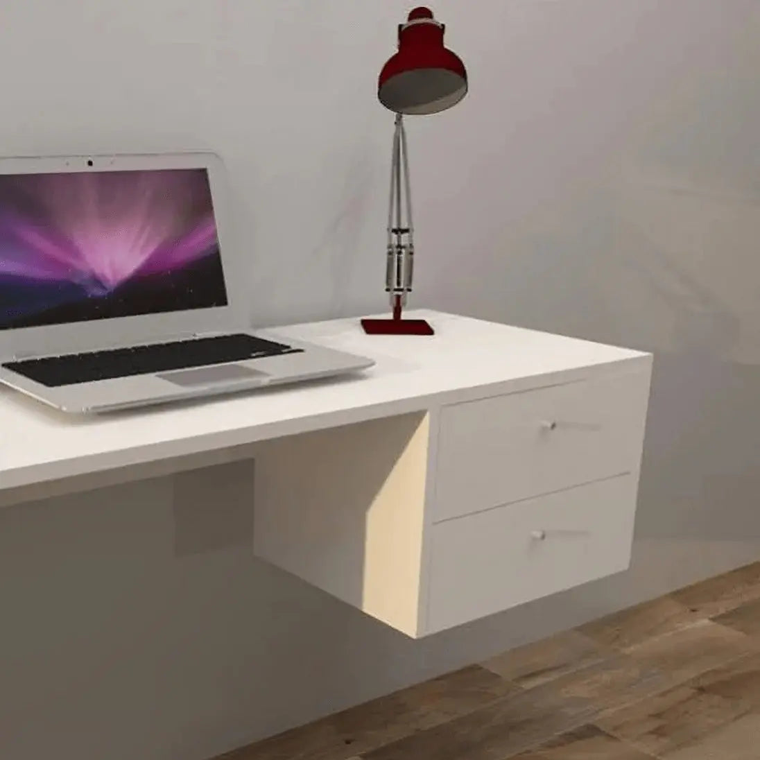 مكتب حائط خشب كونتر 100*40*35 سم - ROD7 - Homix