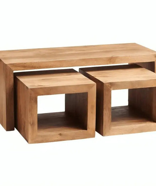 ترابيزات قهوة خشب كونتر 100*40*50 سم - ROD89 - Homix