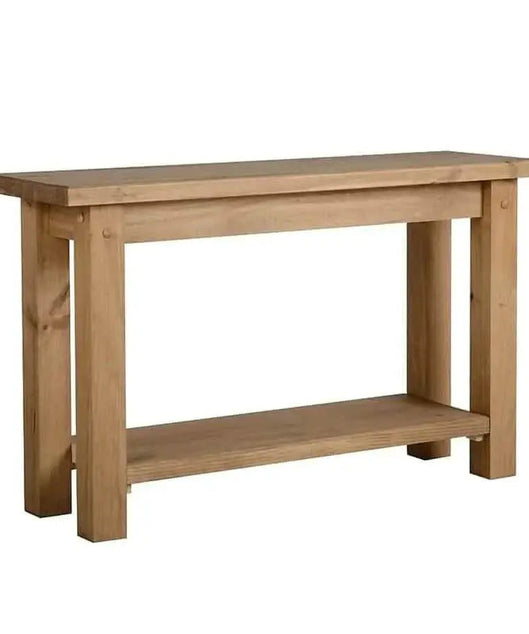 كونسول خشب سويد طبيعي 110*29*80 سم - ROD199 - Homix
