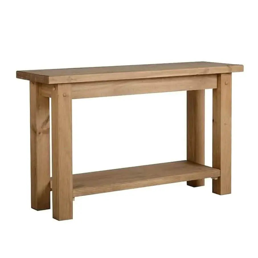 كونسول خشب سويد طبيعي 110*29*80 سم - ROD199 - Homix