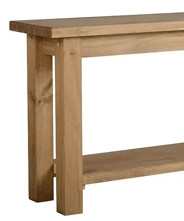 كونسول خشب سويد طبيعي 110*29*80 سم - ROD199 - Homix