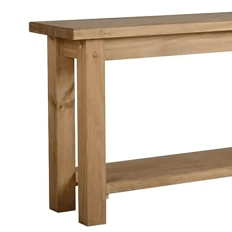 كونسول خشب سويد طبيعي 110*29*80 سم - ROD199 - Homix