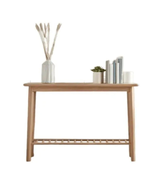 كونسول خشب سويد طبيعي 110*29*90 سم - ROD219 - Homix