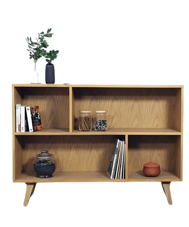 وحدة تخزين خشبية 110*30*85 سم - ROD346 - Homix