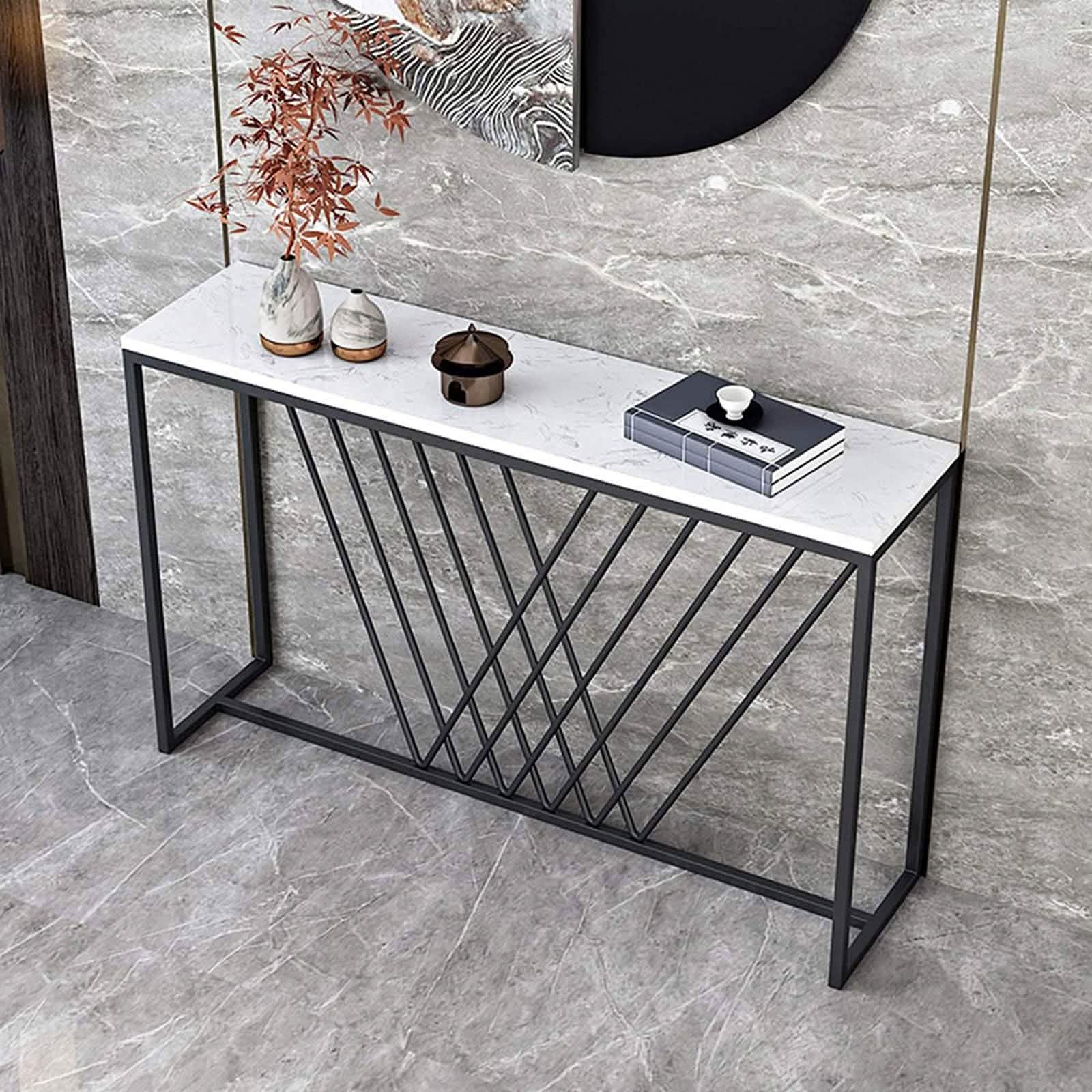 NArt81- Marble Top Console