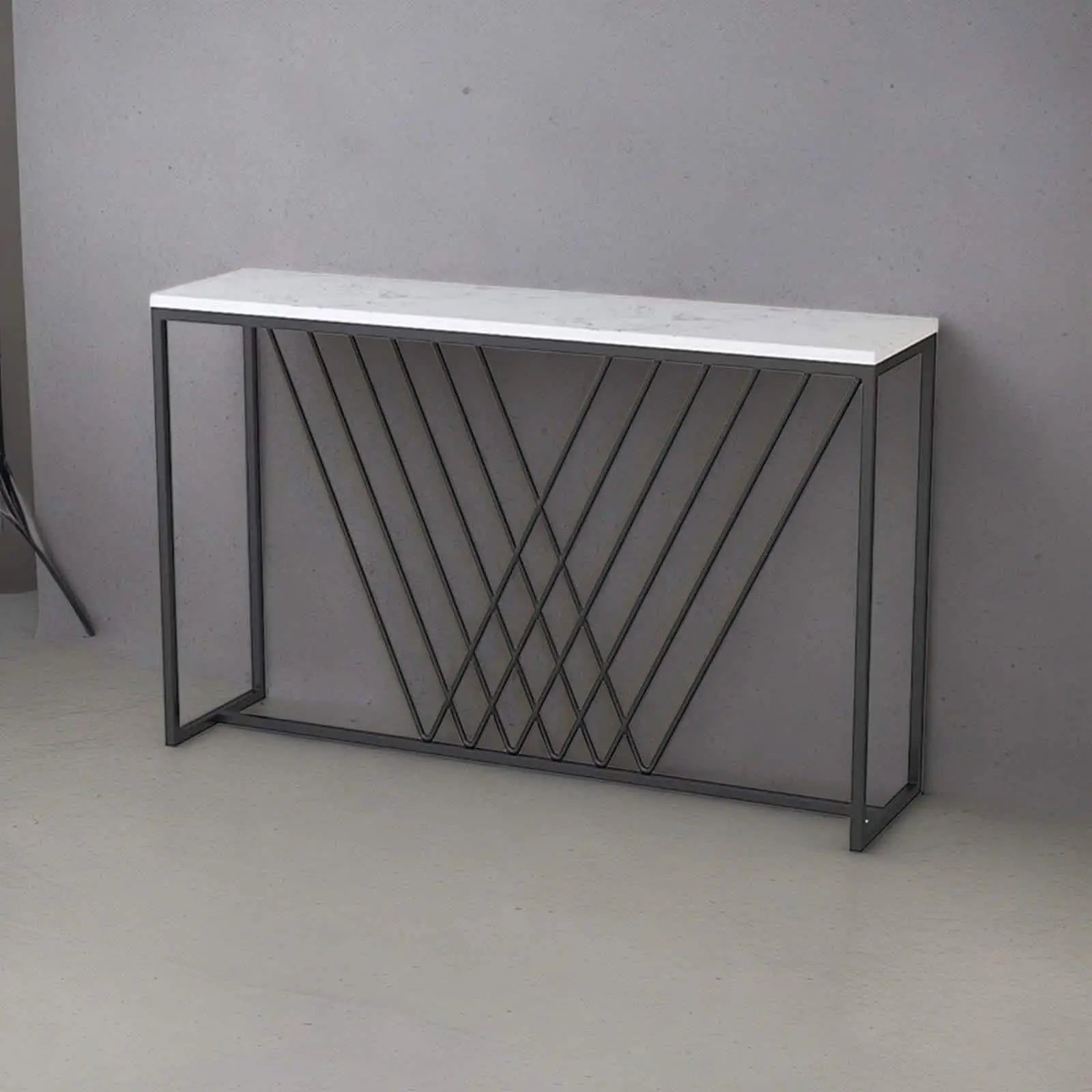 NArt81- كونسول بسطح رخام