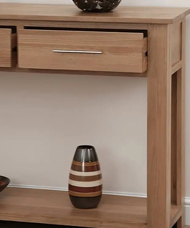 كونسول خشب سويد طبيعي 110*35*90 سم - ROD201 - Homix