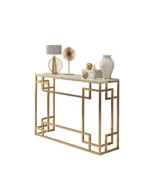 NArt61 - كونسول معدن بسطح رخام