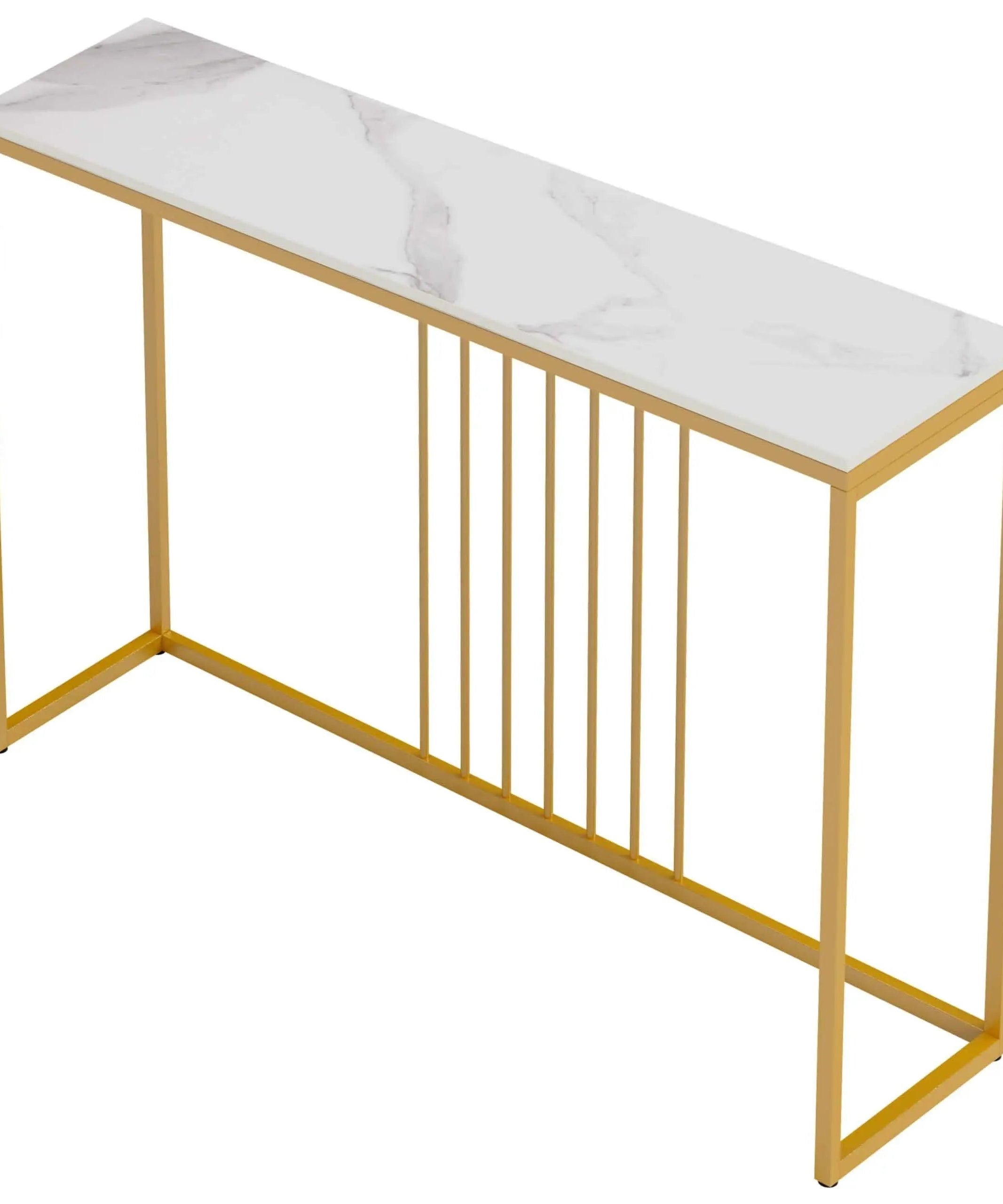 NArt43 - Metal console with marble top