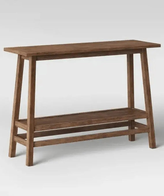 كونسول خشب سويد طبيعي 110*35*95 سم - ROD204 - Homix