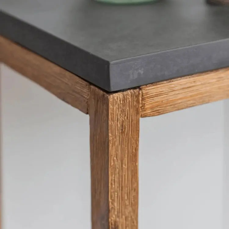 كونسول خشب سويد طبيعي 110*40*90 سم - ROD194 - Homix