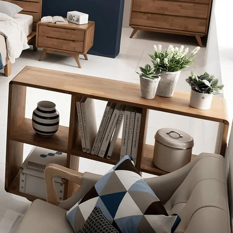 وحدة تخزين خشبية 111*30*93 سم - ROD344 - Homix