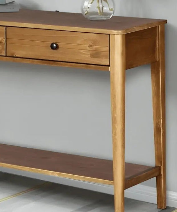 كونسول خشب سويد طبيعي 115*35*85 سم - ROD200 - Homix