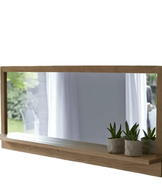 مرايا مزودة برف خشب موسكي 120*12*70 سم - ROD44 - Homix