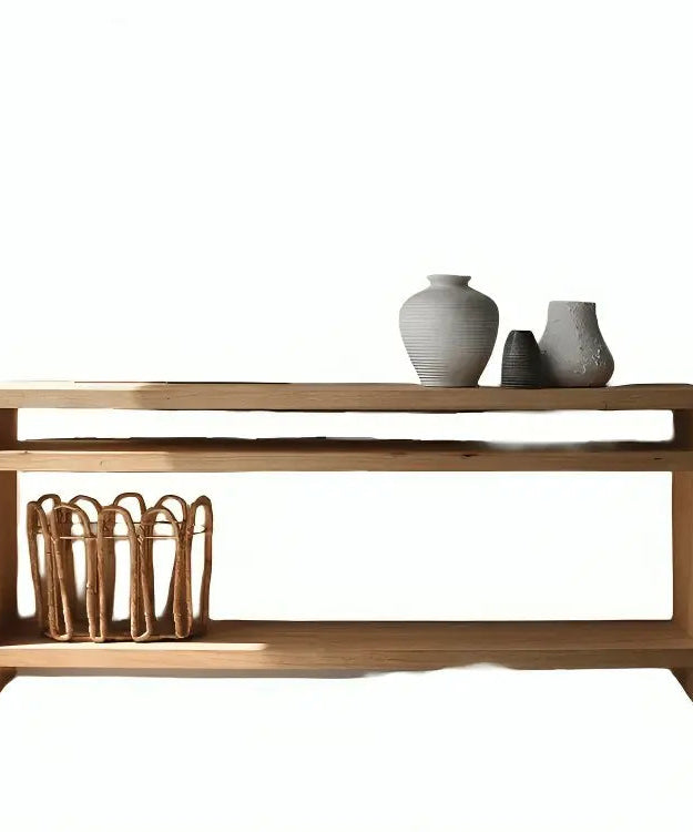 كونسول خشب سويد طبيعي 120*29*65 سم - ROD190 - Homix