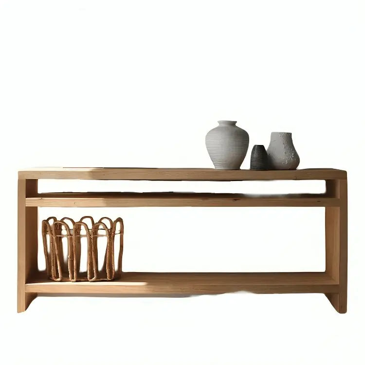 كونسول خشب سويد طبيعي 120*29*65 سم - ROD190 - Homix