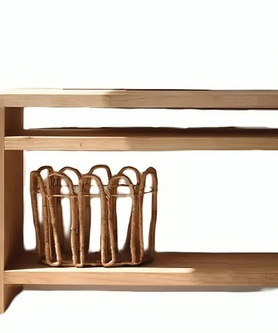 كونسول خشب سويد طبيعي 120*29*65 سم - ROD190 - Homix